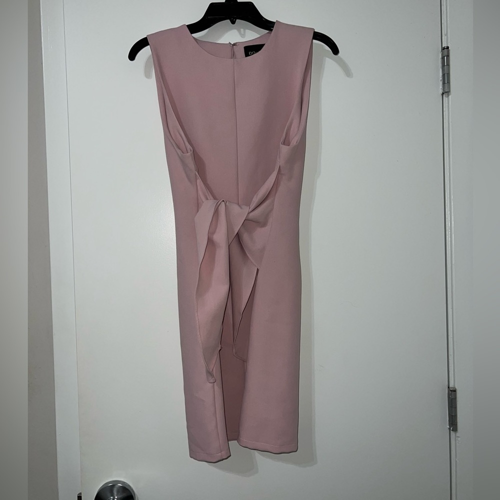 DO+BE Front Tie Mini Dress - Light Pink